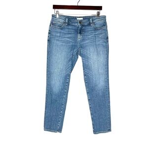 Eileen Fisher Organic Cotton Straight Leg Boyfriend Fit Womens Size 10P